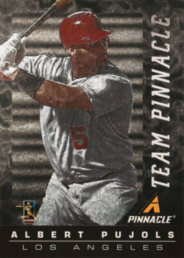 2013 Panini Pinnacle Team Pinnacle Albert Pujols-Front/Frank Thomas-Back #TP5 Baseball Card