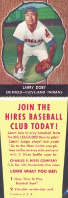 1958 Hires Root Beer Larry Doby #17 Baseball Card