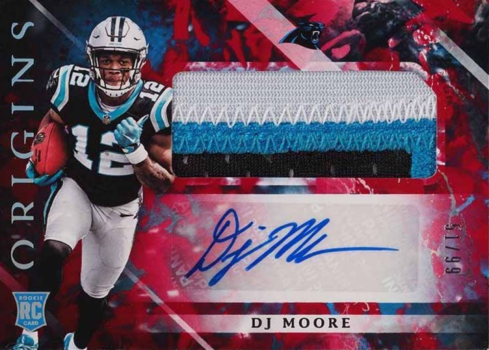 2018 Panini Origins  D.J. Moore #113 Football Card