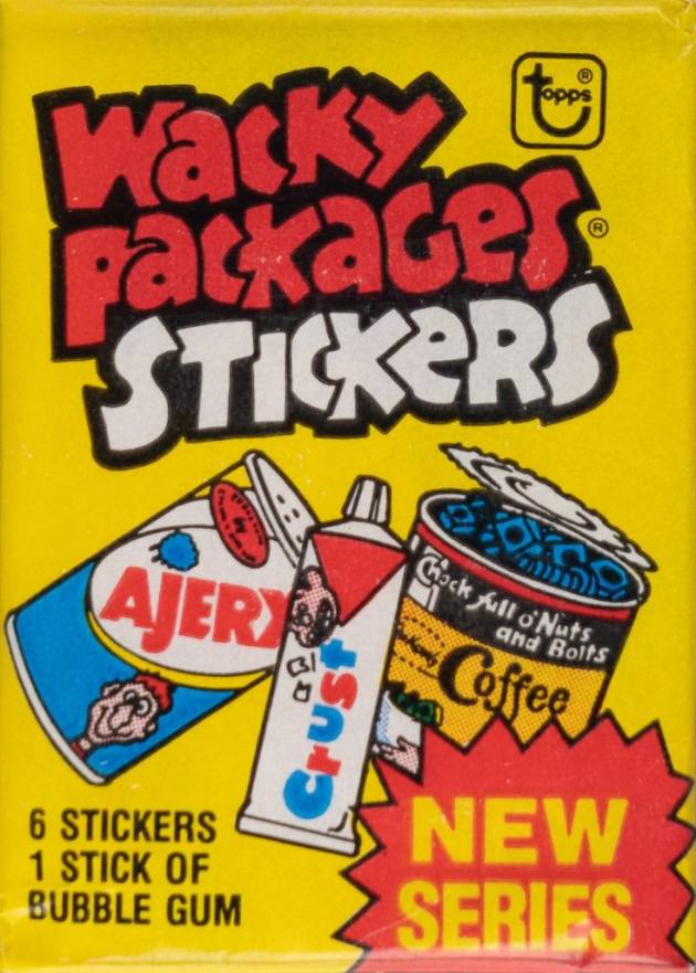 1979 Topps Wacky Packs Reissue Wax Pack #WP Non-Sports Card