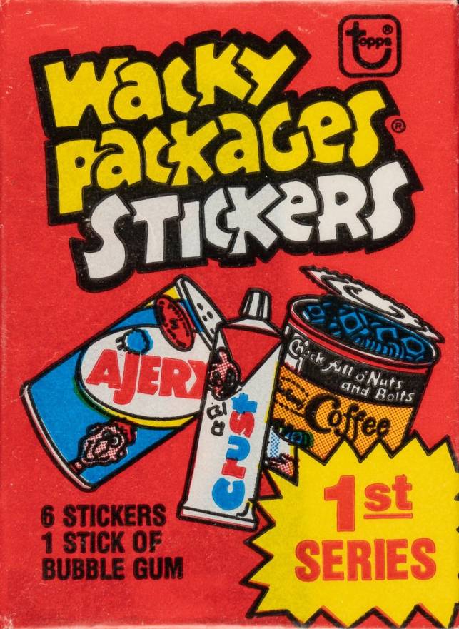 1979 Topps Wacky Packs Reissue Wax Pack #WP Non-Sports Card