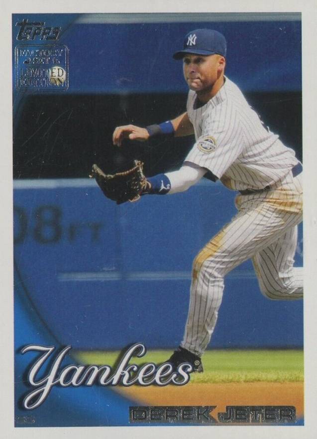 2010 Topps Factory Set Retail Bonus Derek Jeter #RS4 Baseball Card