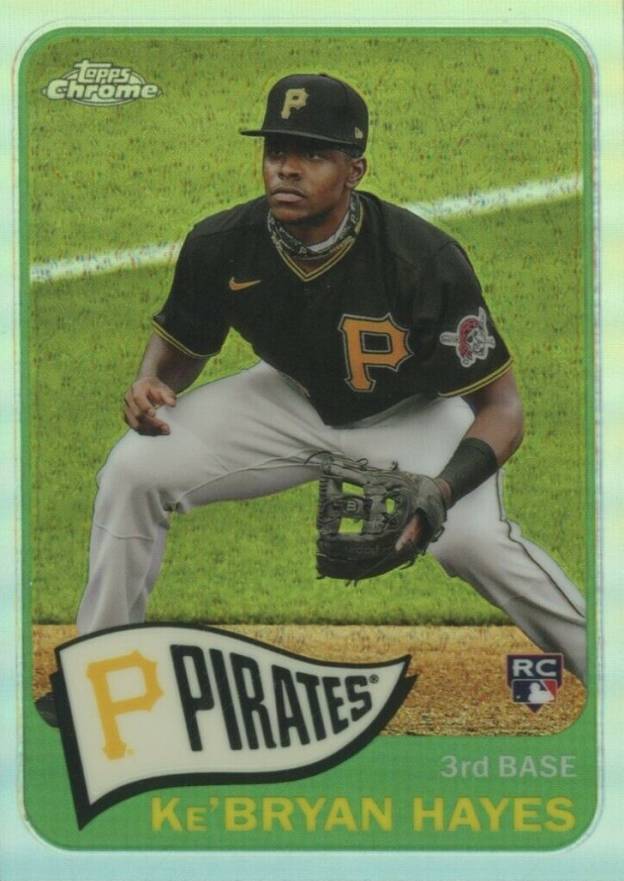 2021 Topps 1965 Topps Redux Chrome KE'Bryan Hayes #40 Baseball Card