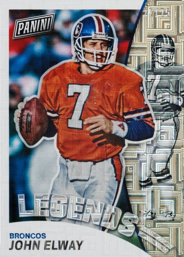 2019 Panini National Convention Legends John Elway #JE Football Card