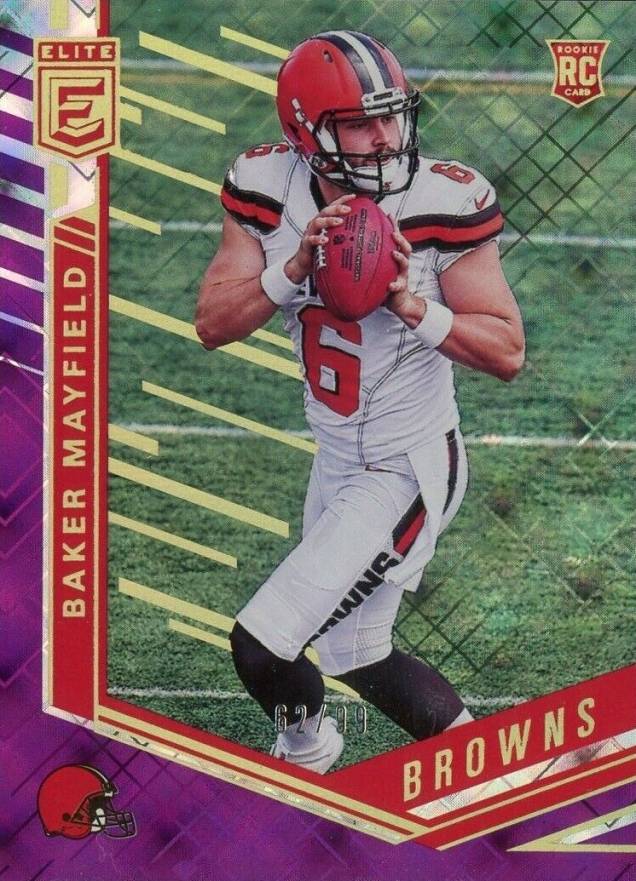 2018 Panini Donruss Elite Baker Mayfield #153 Football Card