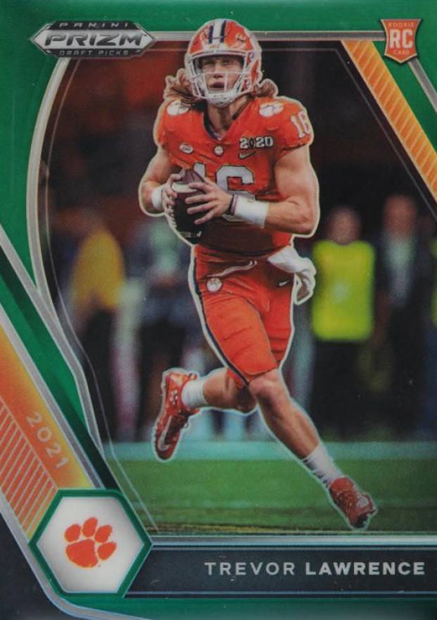 2021 Panini Prizm Draft Picks Trevor Lawrence #106 Football Card