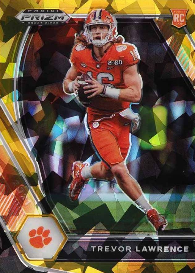 2021 Panini Prizm Draft Picks Trevor Lawrence #106 Football Card