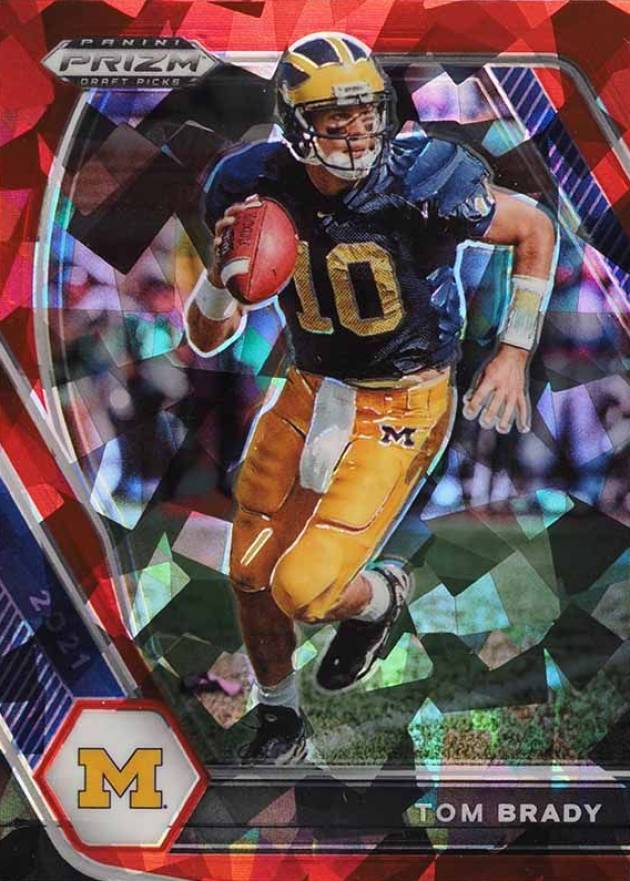 2021 Panini Prizm Draft Picks Tom Brady #6 Football Card