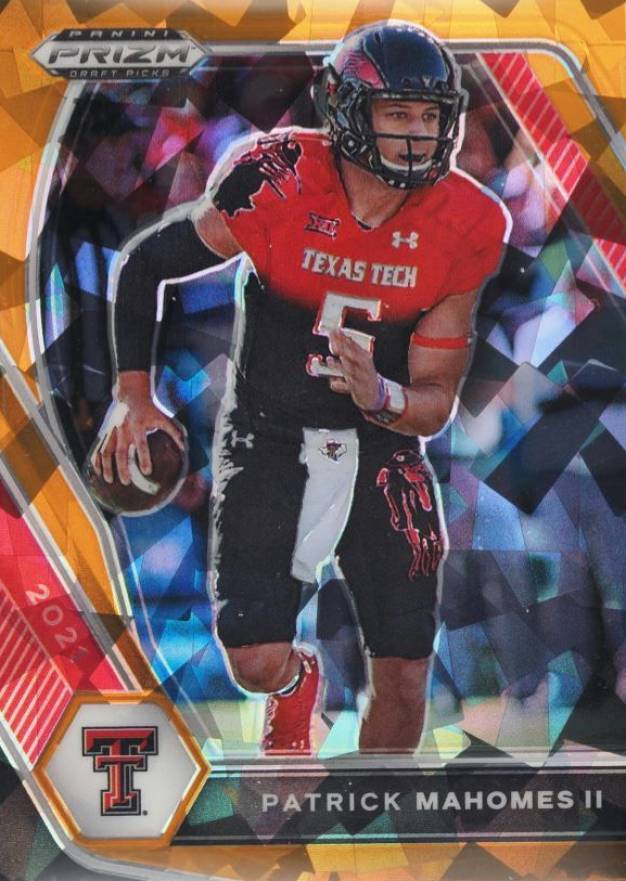 2021 Panini Prizm Draft Picks Patrick Mahomes II #7 Football Card