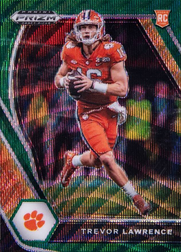 2021 Panini Prizm Draft Picks Trevor Lawrence #106 Football Card