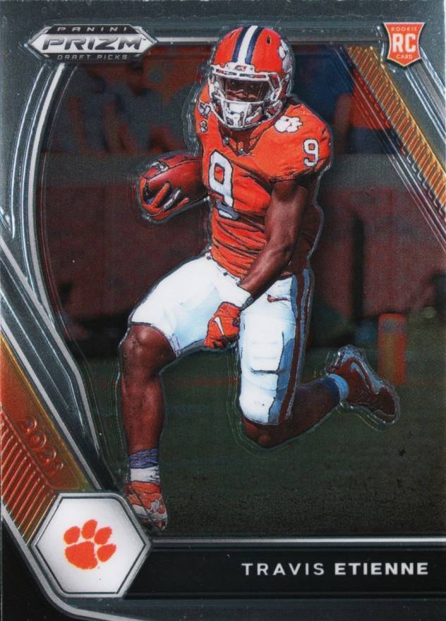 2021 Panini Prizm Draft Picks Travis Etienne Jr. #107 Football Card