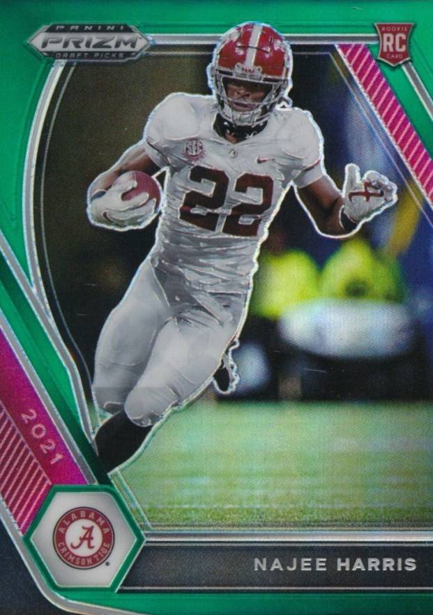 2021 Panini Prizm Draft Picks Najee Harris #102 Football Card