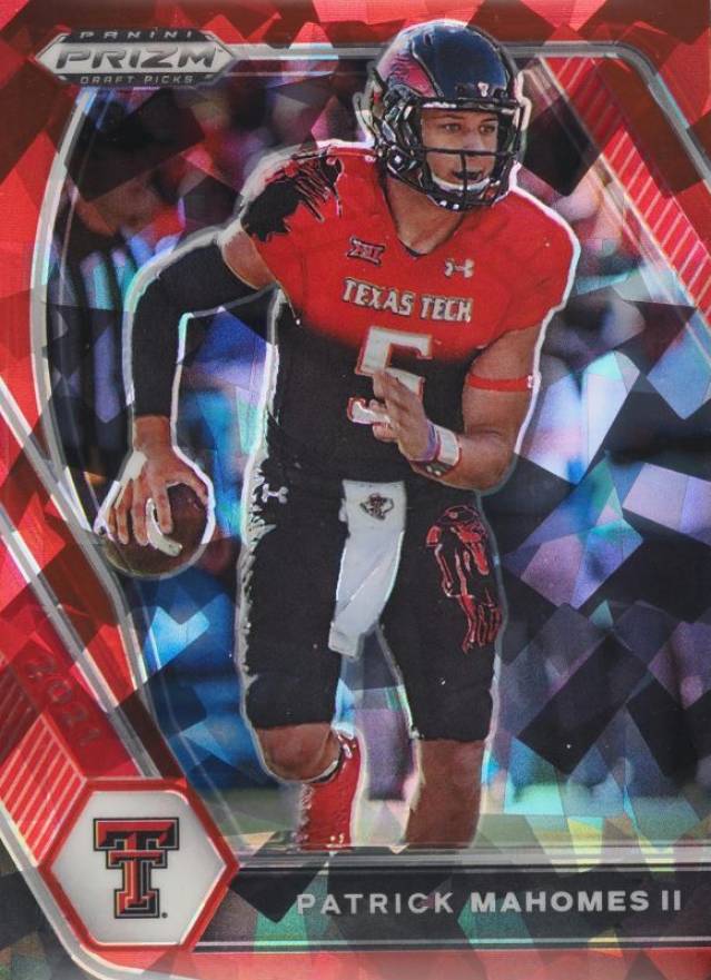 2021 Panini Prizm Draft Picks Patrick Mahomes II #7 Football Card