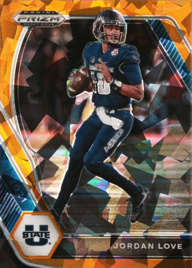 2021 Panini Prizm Draft Picks Jordan Love #33 Football Card