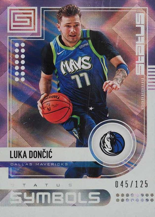 2019 Panini Status Status Symbols Luka Doncic #22 Basketball Card