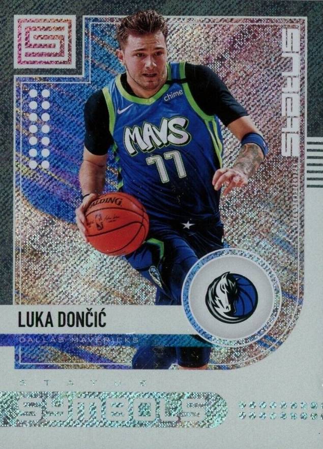 2019 Panini Status Status Symbols Luka Doncic #22 Basketball Card