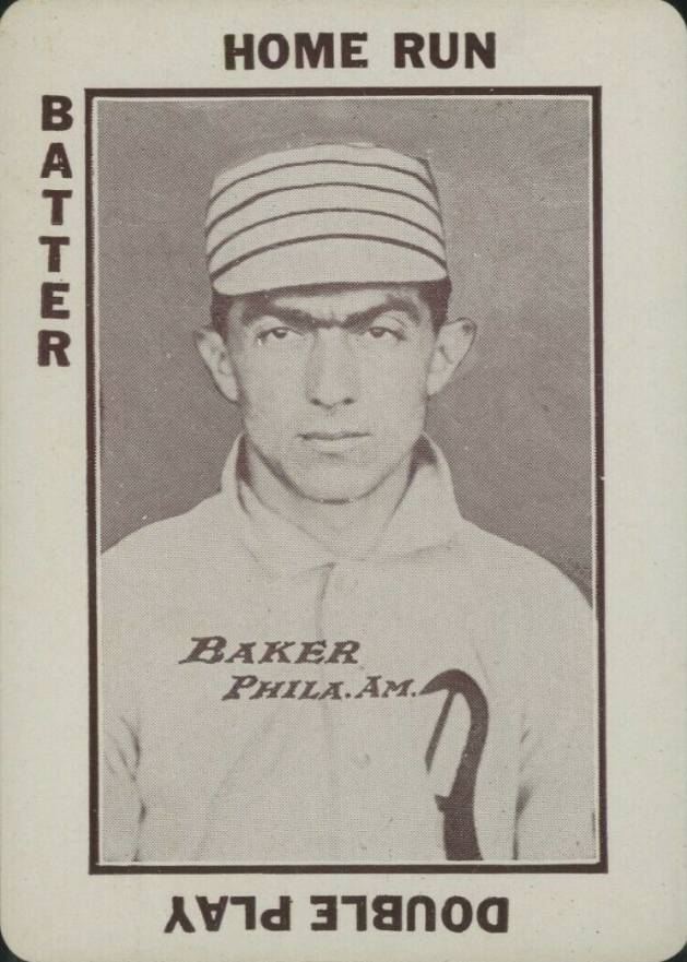 1913 Tom Barker Game Frank Baker # Baseball Card