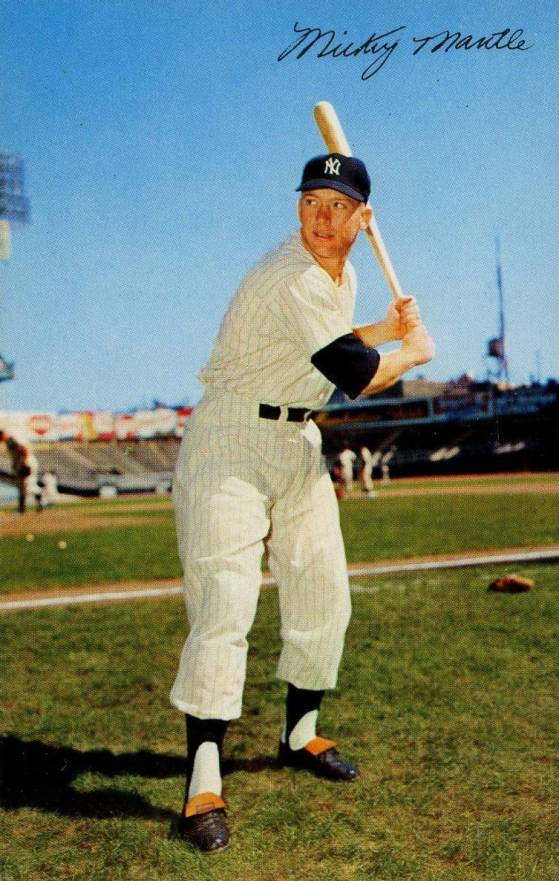 1953 Dormand Postcards Mickey Mantle #111 Baseball Card