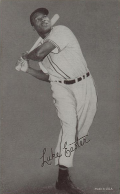 1947 Exhibits 1947-66 Luke Easter # Baseball Card