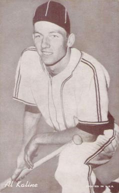 1947 Exhibits 1947-66 Al Kaline # Baseball Card