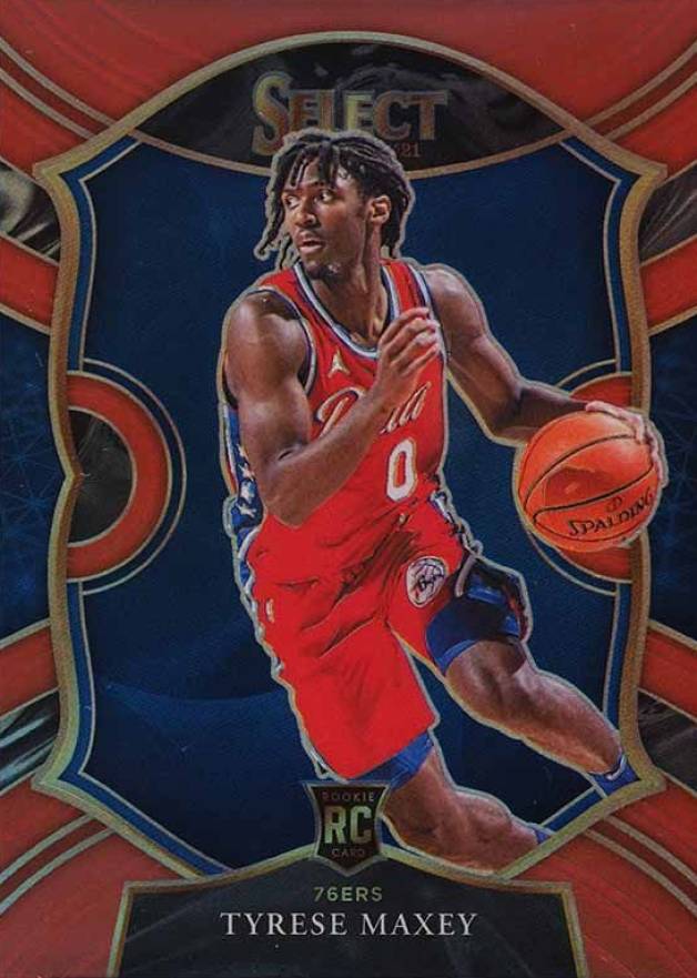 2020 Panini Select Tyrese Maxey #81 Basketball Card