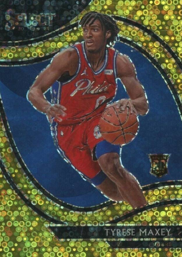 2020 Panini Select Tyrese Maxey #280 Basketball Card