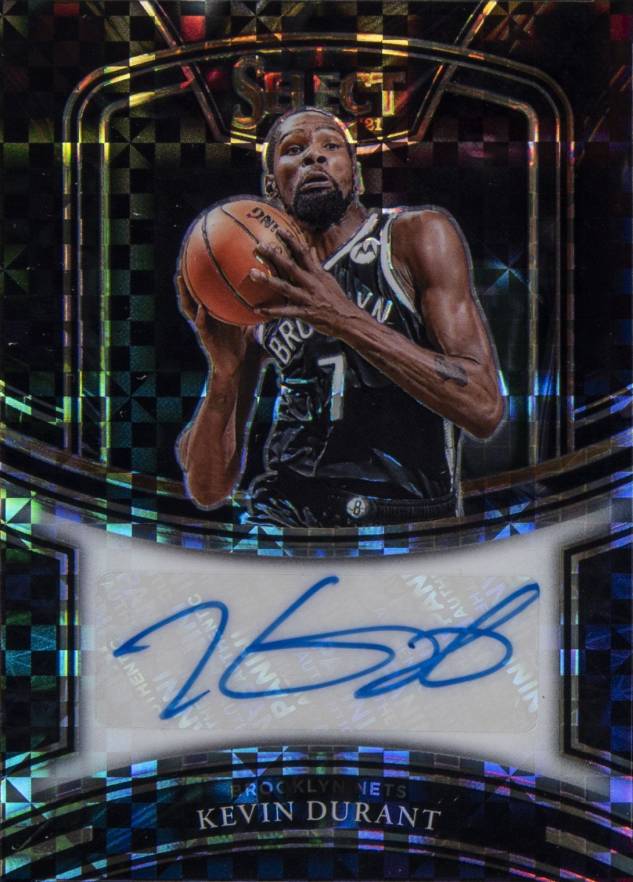 2020 Panini Select Signatures Kevin Durant #SGKDR Basketball Card