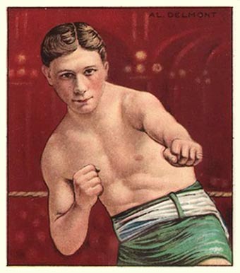 1910 T218 Champions Al Delmont #24 Other Sports Card