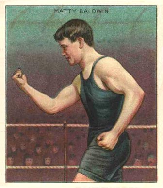 1910 T218 Champions Matty Baldwin #5 Other Sports Card