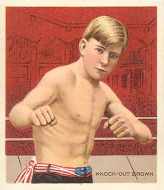 1910 T218 Champions Knock-out Brown #7 Other Sports Card