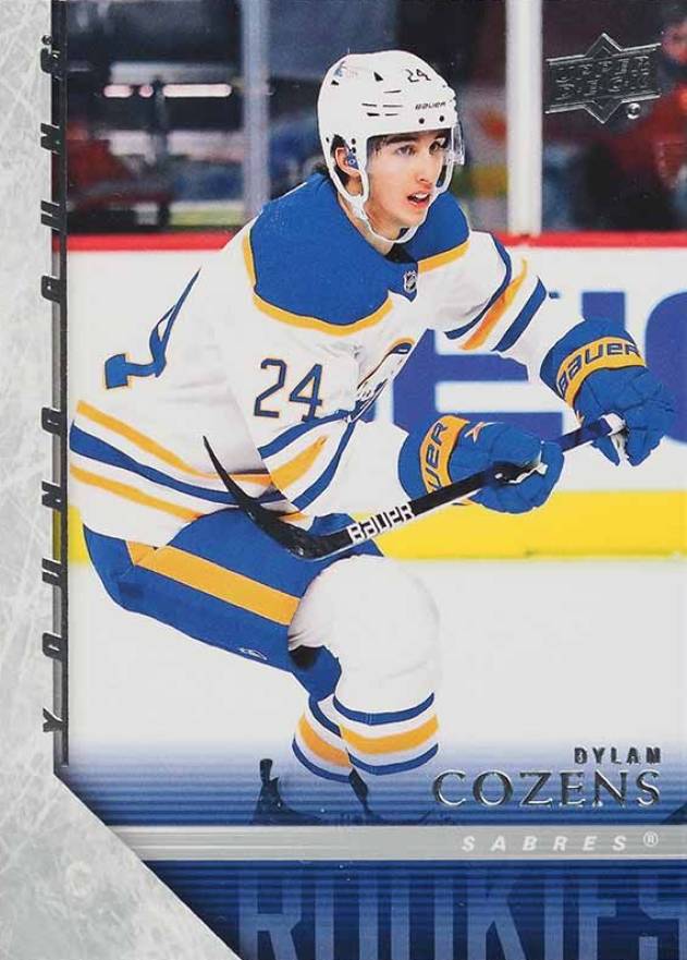 2020 Upper Deck 2005-06 Upper Deck Tribute Dylan Cozens #T-84 Hockey Card