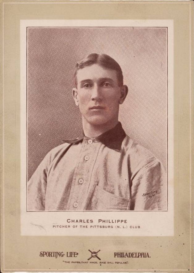 1902 Sporting Life Cabinets Charles Phillippe #521 Baseball Card