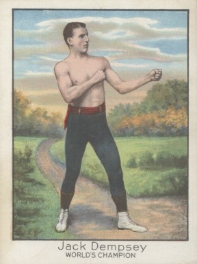 1910 T220 Champions Jack Dempsey # Other Sports Card