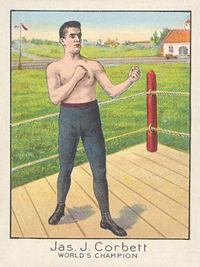 1910 T220 Champions James J. Corbett # Other Sports Card