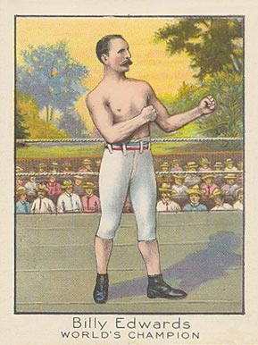 1910 T220 Champions Billy Edwards # Other Sports Card