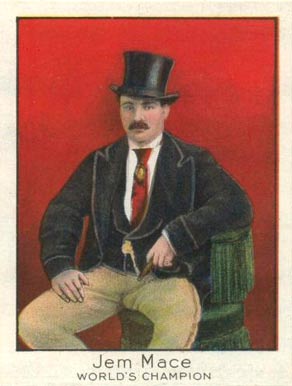 1910 T220 Champions Jem Mace # Other Sports Card