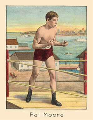 1910 T220 Champions Pal Moore # Other Sports Card