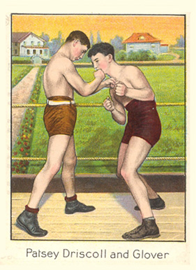 1910 T220 Champions Fight Between Patsey Driscoll & Glover # Other Sports Card