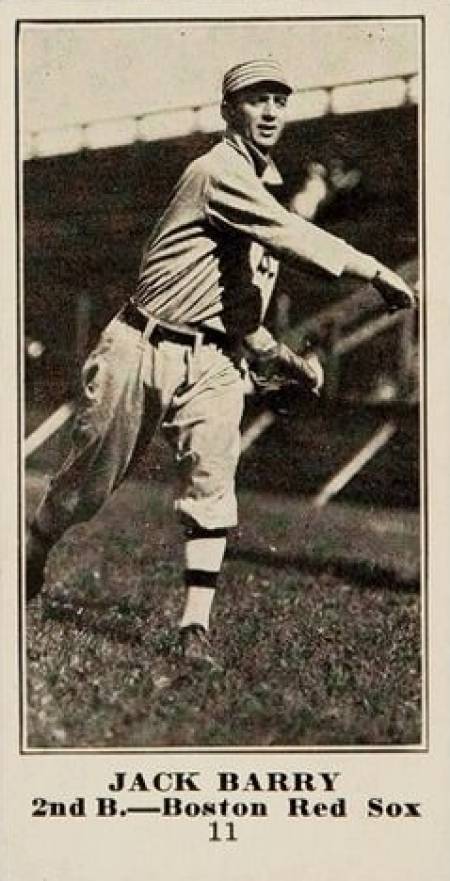 1916 Sporting News Jack Barry #11 Baseball Card