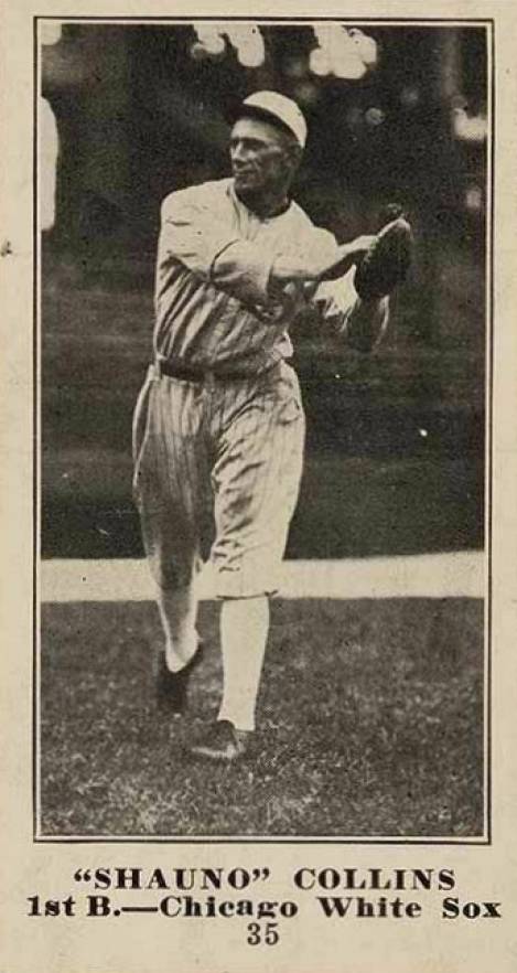 1916 Sporting News Shauno Collins #35 Baseball Card