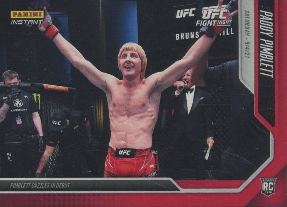 2021 Panini Instant UFC Paddy Pimblett #34 Other Sports Card