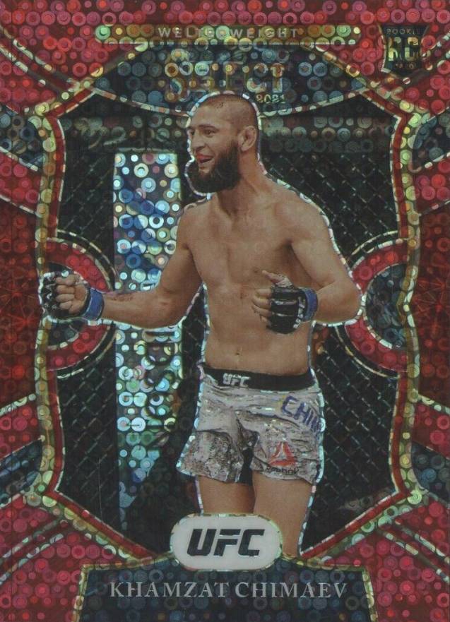 2021 Panini Select UFC Khamzat Chimaev #57 Other Sports Card