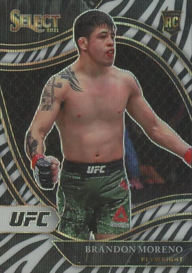 2021 Panini Select UFC Brandon Moreno #296 Other Sports Card