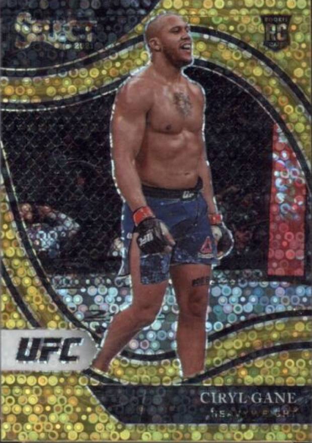 2021 Panini Select UFC Ciryl Gane #300 Other Sports Card