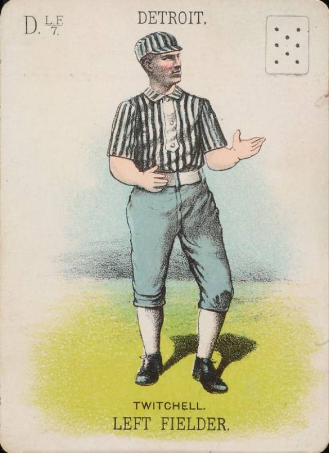 1888 Baseball Playing Cards Larry Twitchell # Baseball Card