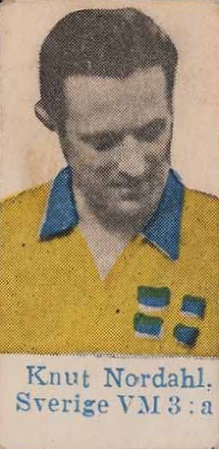 1950 Tinghalls Knut Nordahl # Soccer Card