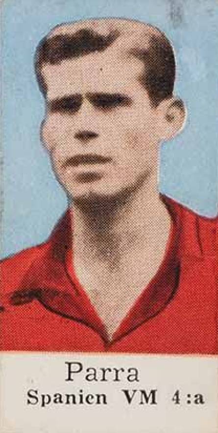 1950 Tinghalls Parra # Soccer Card