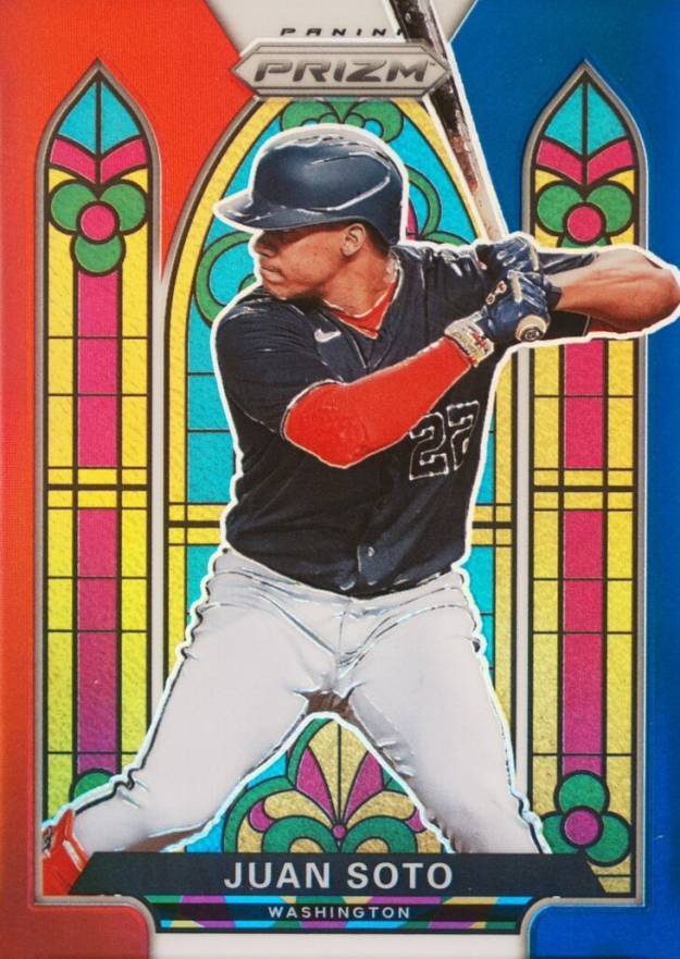 2021 Panini Prizm Stained Glass Juan Soto #SG-3 Baseball Card