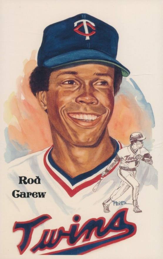 1991 Perez-Steele HOF Postcard Rod Carew #207 Baseball Card