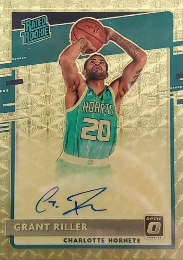 2020 Panini Donruss Optic Grant Riller #200 Basketball Card